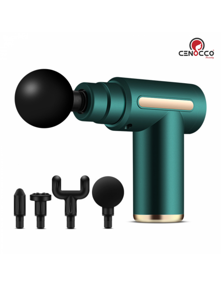Cenocco Mini pistolet de massage Vert