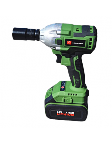 Widmann Clé à chocs 24v 4 Ah avec 2 batteries