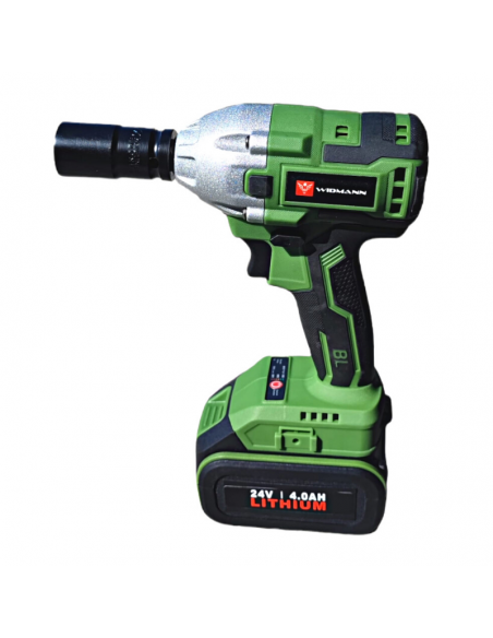 Widmann Clé à chocs 24v 4 Ah avec 2 batteries