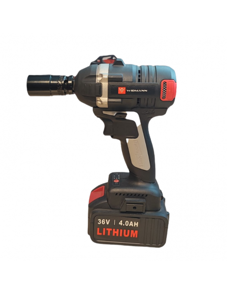 Widmann Clé à chocs 36v 4 Ah avec 2 batteries