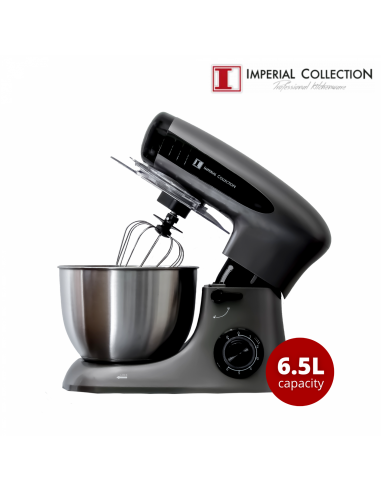 Batteur sur socle multifonctionnel 4en1 à tête inclinable de la collection Imperial Gris