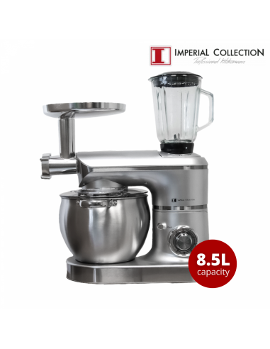 Imperial Collection Batteur sur socle et moulin à café multifonctions Rouge