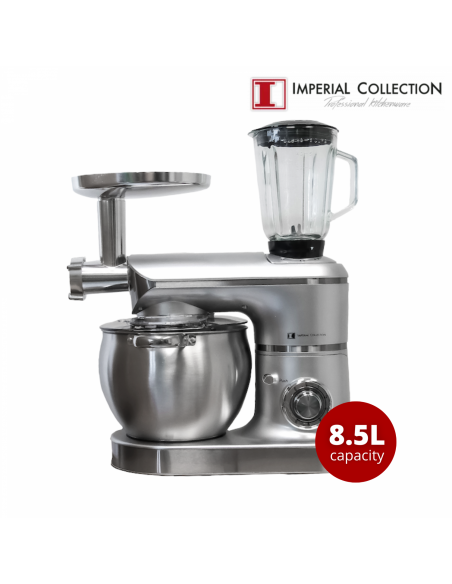 Imperial Collection Batteur sur socle et moulin à café multifonctions Rouge