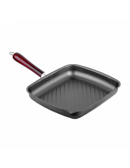 Dekassa DK-3654  Plaque À Griller Carrée Antiadhésive et Gril