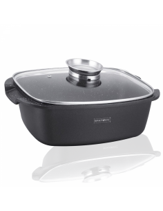 Royalty Line RL-ACR32M  Casserole À Rôtir De 32 Cm À Revêtement En Marbre 2