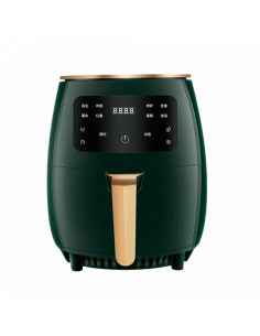 Cheffinger CF-AFRY4.5  Friteuse Numérique LED 1400W 4 5 litres Vert