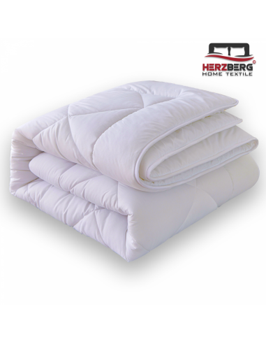 Herzberg HG-24267WD Couette Blanche De Qualité Hôtelière 4 Étoiles 240x200cm