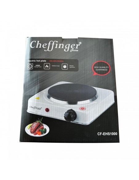 Cheffinger CF-EHS1000  Plaque chauffante électrique 1000W Seul