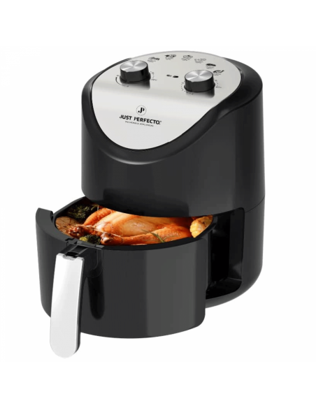 Just Perfecto JL-14 Friteuse à air 1200W avec commande à double bouton 3.5L