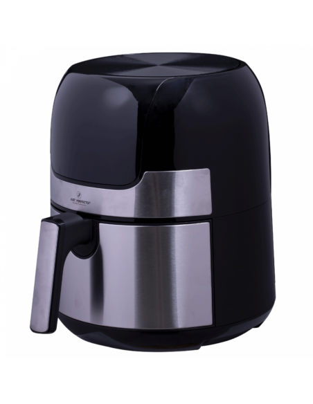 Just Perfecto JL-23 1400W Ecran tactile LED Friteuse à air chaud avec plaque grill S/S 3.5L