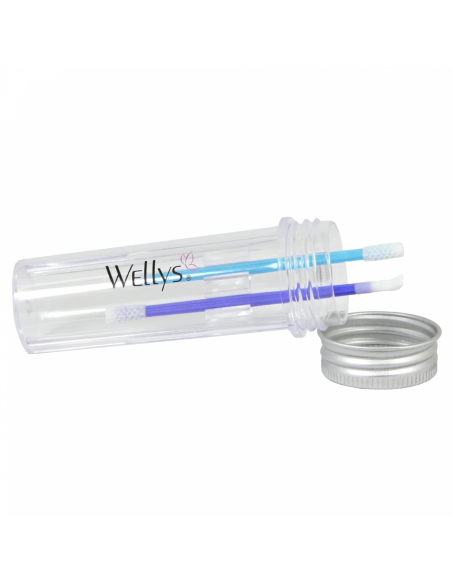 Wellys GI-042530 Silico Swab Lot de 2 cotons-tiges en silicone