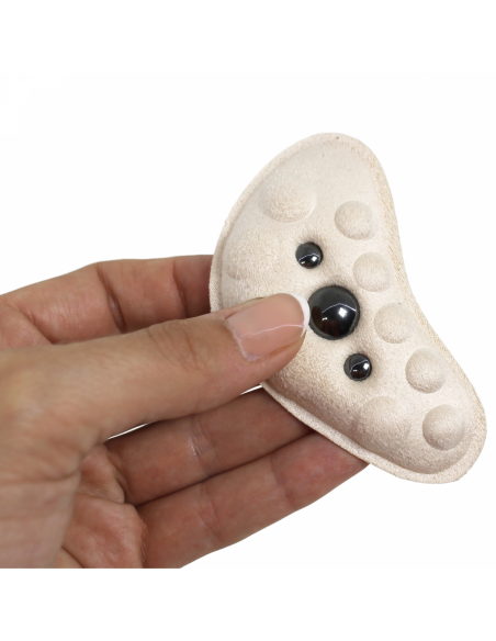 Wellys GI-170317  Paire de talonnettes magnétiques