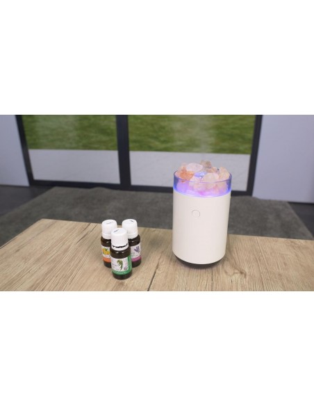 Genius Ideas GI-050671  Diffuseur d'arômes au sel de l'Himalaya