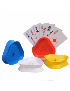 Wellys GI-179750  Lot de 4 porte-cartes à jouer