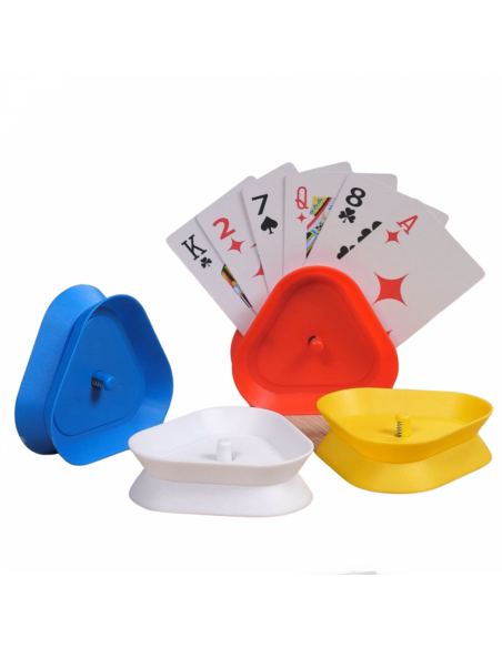 Wellys GI-179750  Lot de 4 porte-cartes à jouer