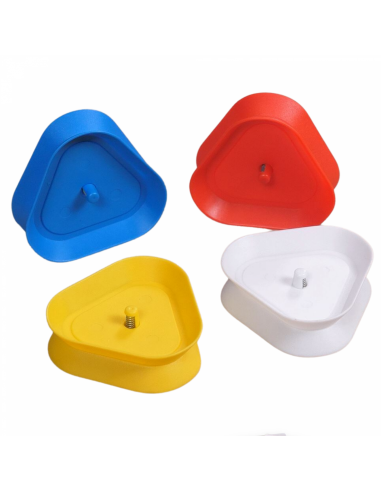 Wellys GI-179750  Lot de 4 porte-cartes à jouer