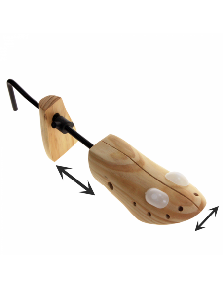 Genius Ideas GI-065501  1 Pièce Homme Stretcher de chaussures en bois