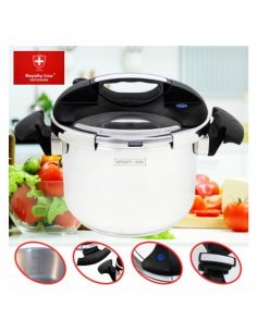 Royalty Line RL-PS4L  Autocuiseur en acier inoxydable de 4 litres 2