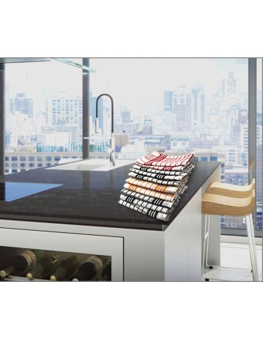 Cenocco CC-9067 Set d'essuie-tout en coton blanc 10 pièces 40x60cm