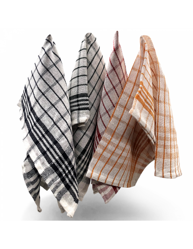 Cenocco CC-9067 Set d'essuie-tout en coton blanc 10 pièces 40x60cm