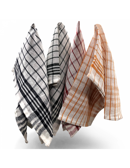 Cenocco CC-9067 Set d'essuie-tout en coton blanc 10 pièces 40x60cm