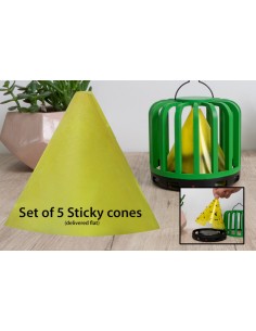 Wellys GI-054565 Recharge/remplacement pour piège collant avec lumière 3pcs 2