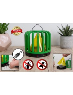 Genius Ideas GI-054561 Piège à insectes lumineux 'Cactus' FLYTRAP 2