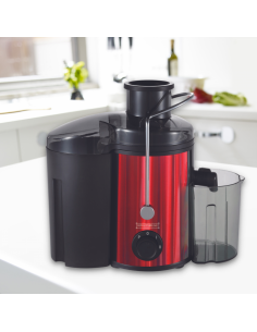 Royalty Line RL-PJ19001RD Extracteur de jus en acier inoxydable 15L 700W Rouge 2