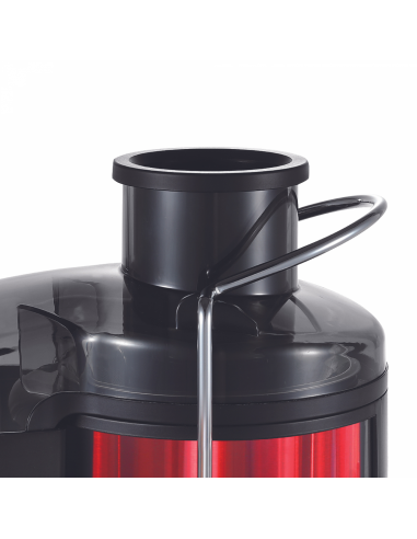 Royalty Line RL-PJ19001RD Extracteur de jus en acier inoxydable 15L 700W Rouge