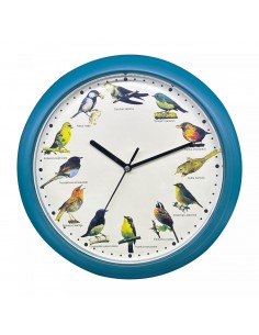 Herzberg HG-03718 Horloge chant d'oiseau japonais Vert
