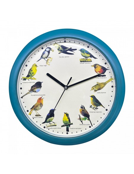 Herzberg HG-03718 Horloge chant d'oiseau japonais Vert