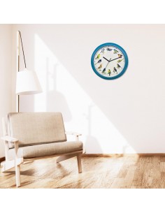 Herzberg HG-03718 Horloge chant d'oiseau japonais Vert 2