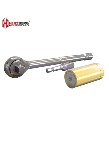 Herzberg HG-5031 Clé à Douille Universelle 3pcs