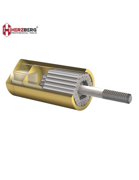 Herzberg HG-5031 Clé à Douille Universelle 3pcs